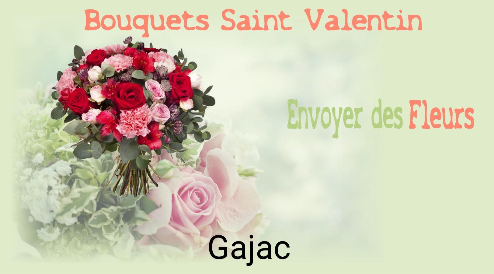Roses de Saint-Valentin livrées à Gajac